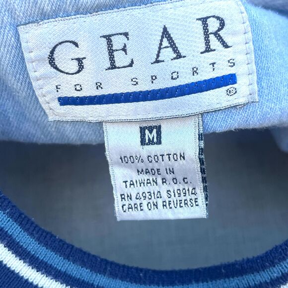 Vintage New Orleans Pullover y2k Gear Size Medium distressed bleach out - Picture 9 of 9